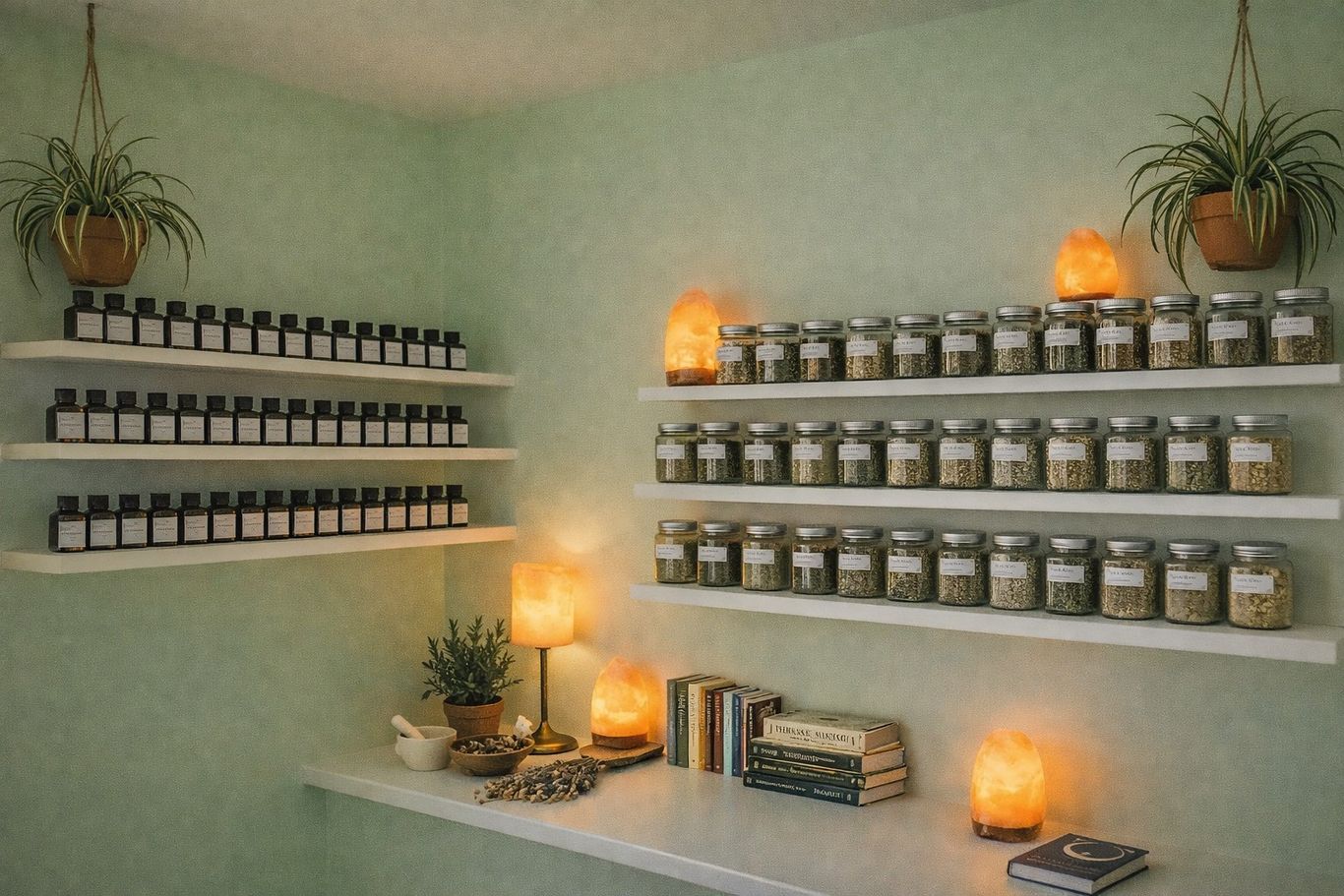 Natural botanicals and herbal apothecary support